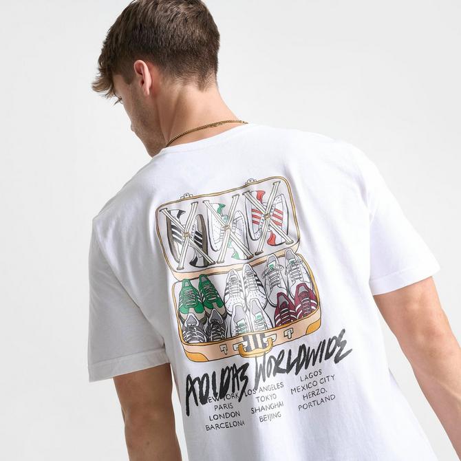 Men s adidas Originals Sneaker Briefcase Graphic T Shirt