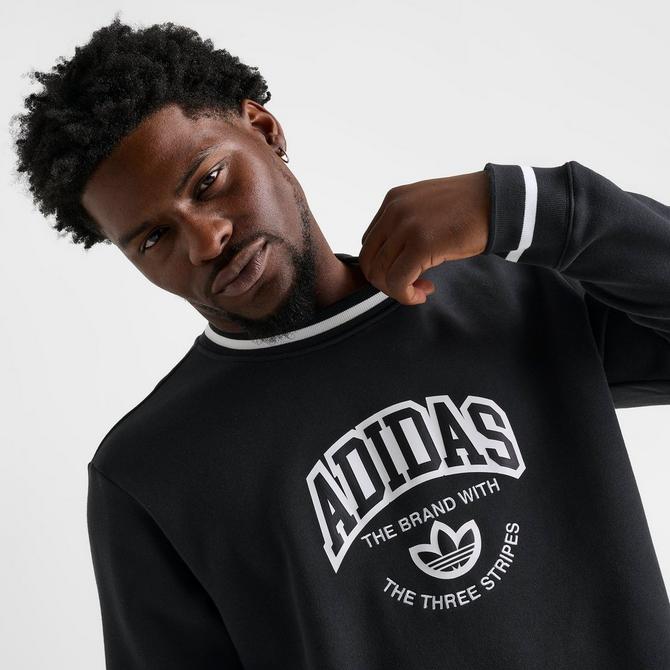 Adidas originals men's street graphic crew sweatshirt online