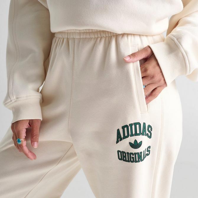 Adidas women's fleece sweatpants on sale