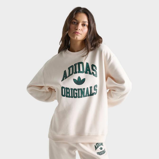 Adidas originals sweat pants with oversized orders logo