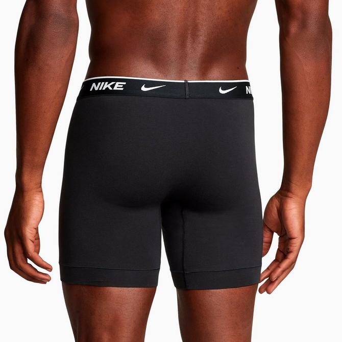 Three-pack of stretch-cotton boxer briefs with logos