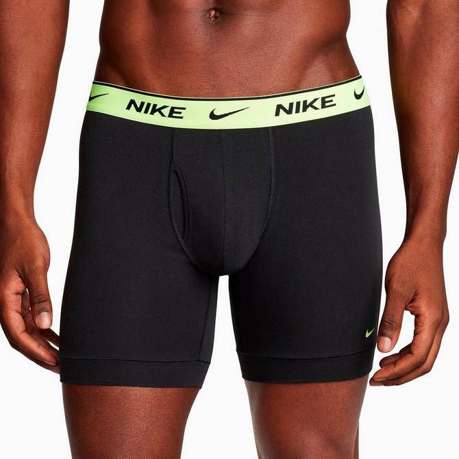 Boxer shorts Nike Boxer Brief Black/ Volt