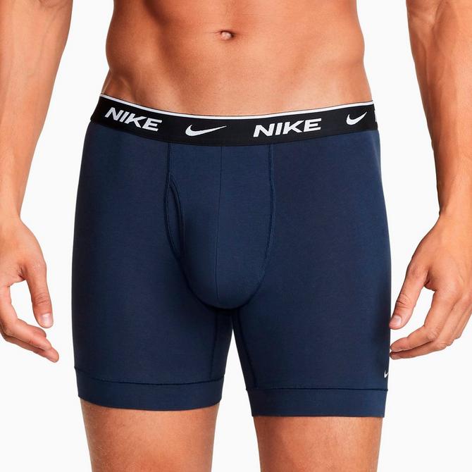Men's Nike Everyday Stretch Boxer Briefs w/ Fly - 3 Pack (Small, Grey,  Blue, Black) : : Clothing, Shoes & Accessories