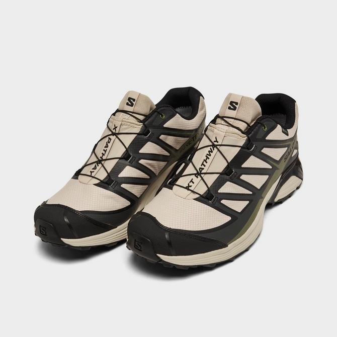 Salomon XT-Pathway Goretex trainers in khaki and beige