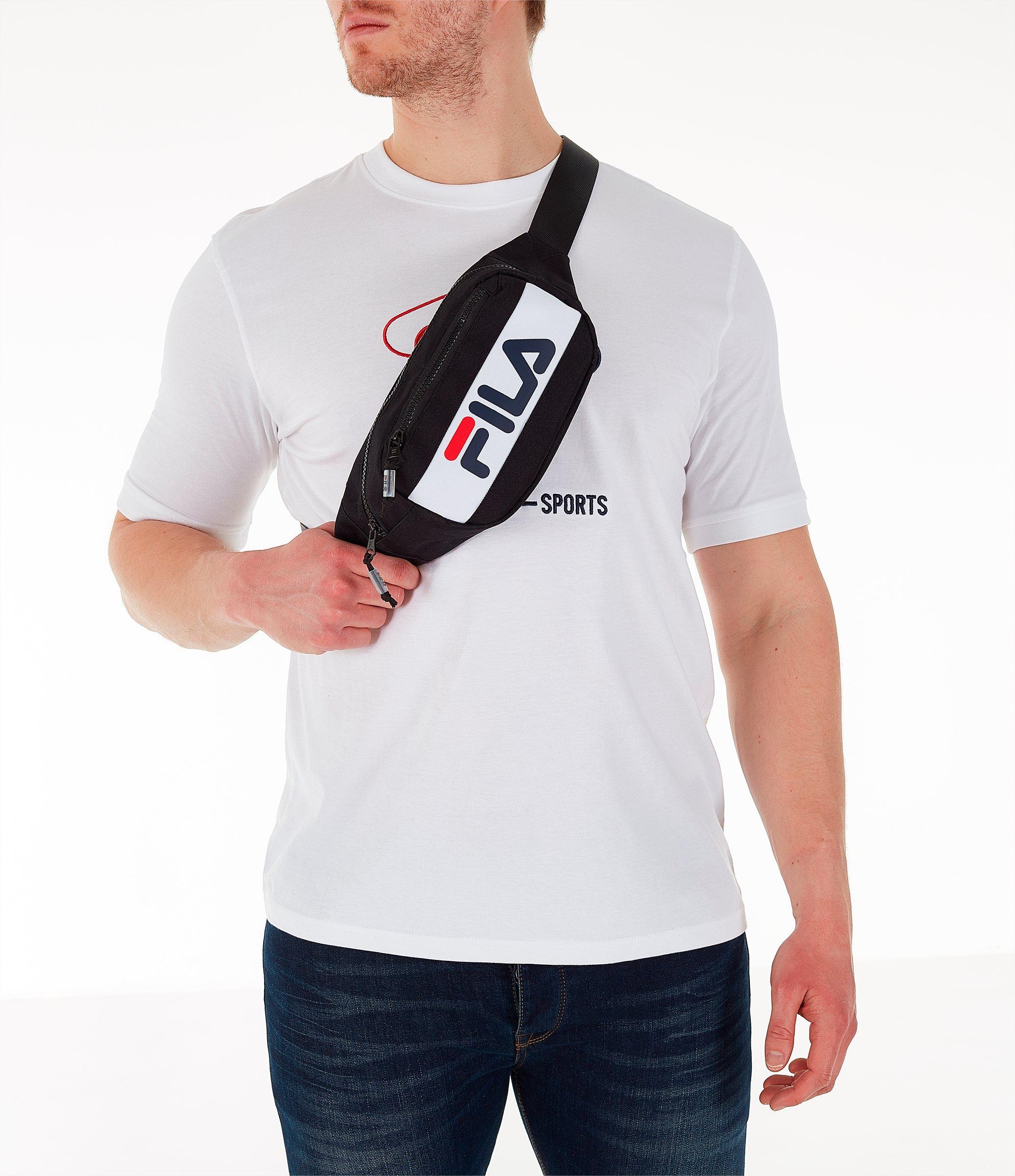 fila fanny pack black