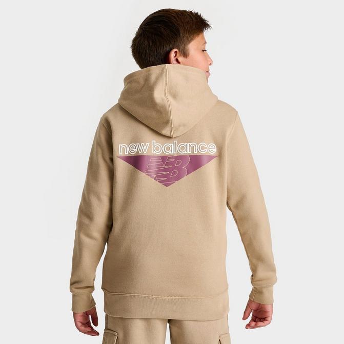 New balance best sale hoodie pink