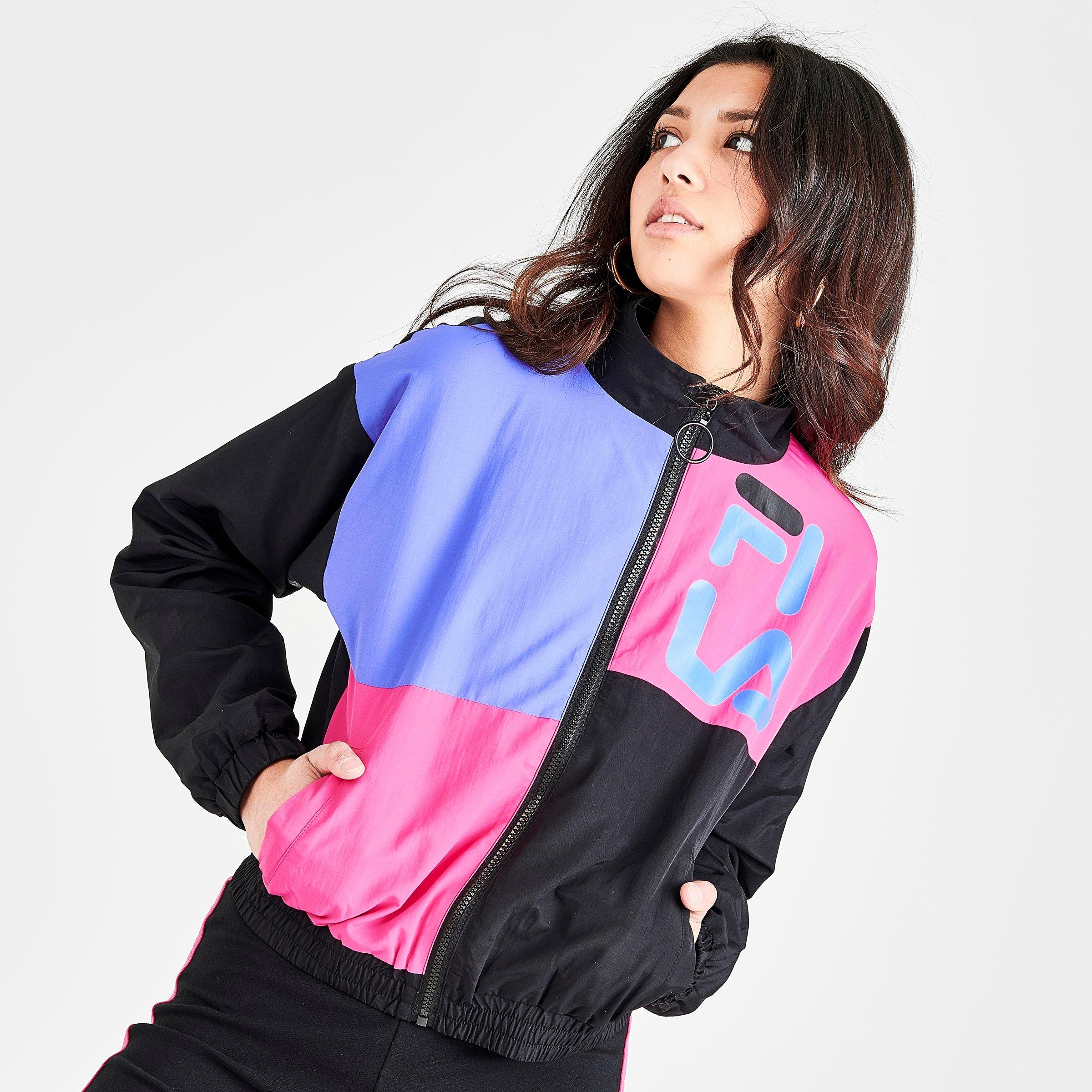 pink fila jacket