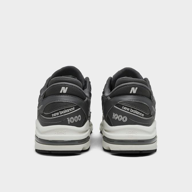 New Balance 1000 Casual Shoes in Grey Castlerock Size 9.5 Leather Nylon Suede