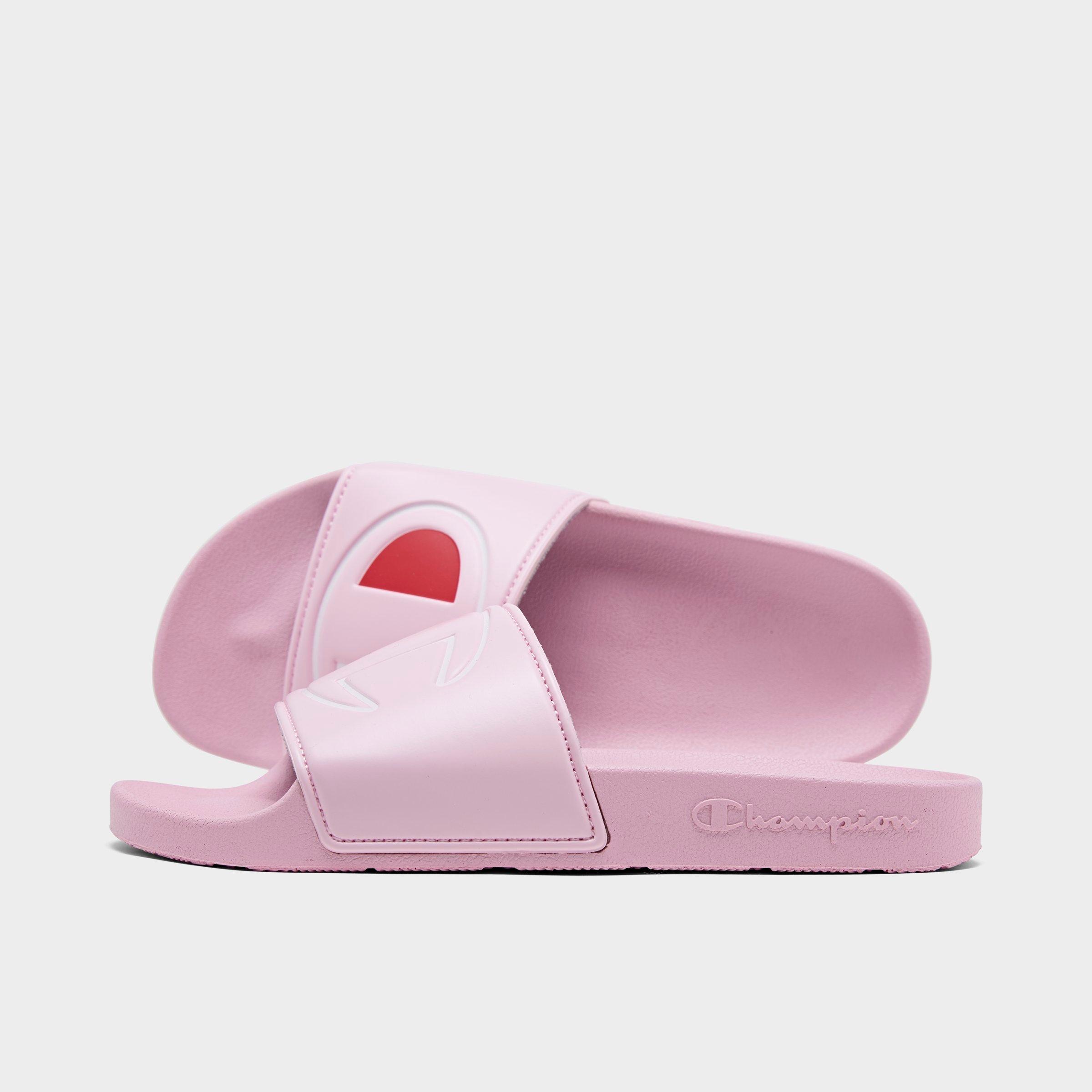 pink champion sandals