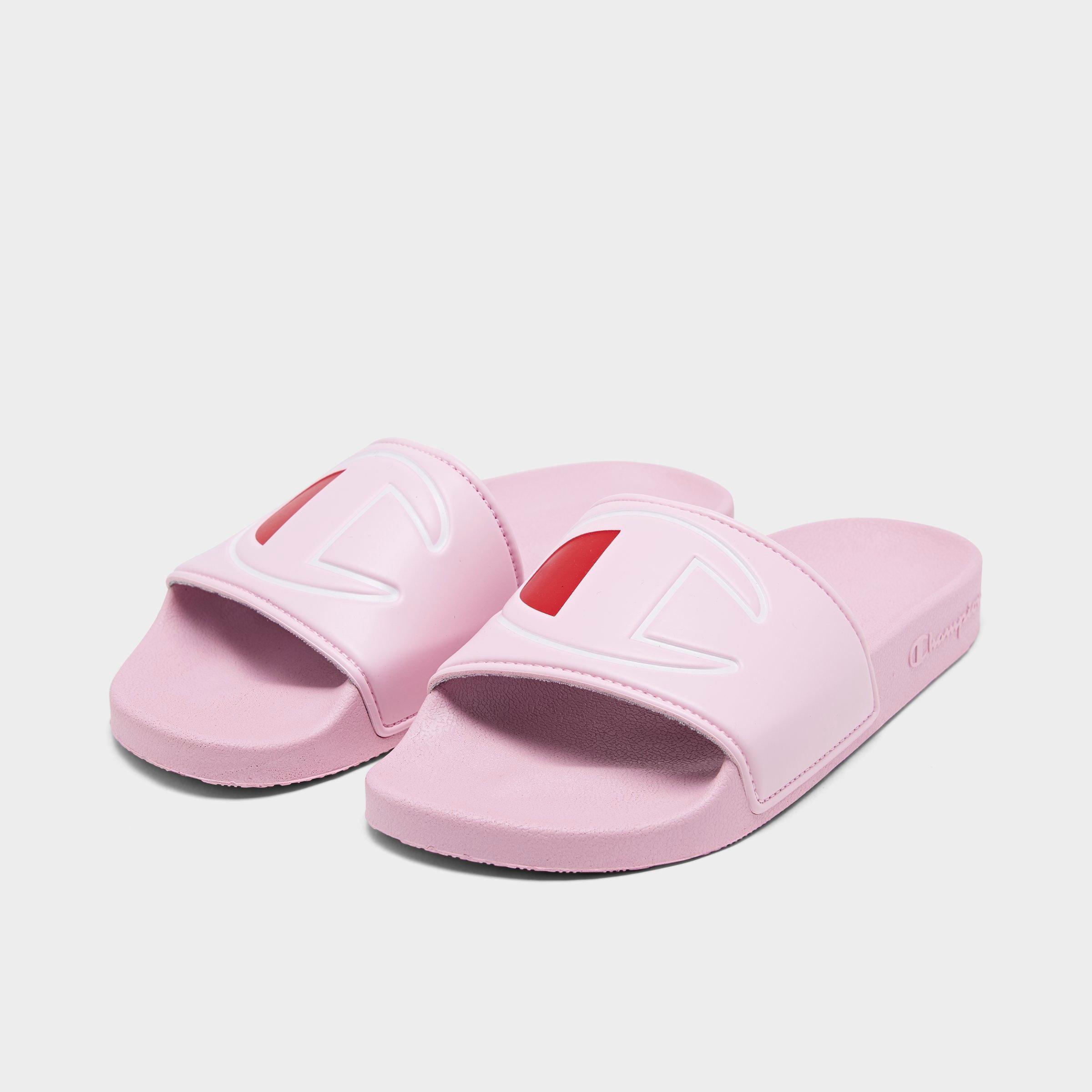 champion sandals pink