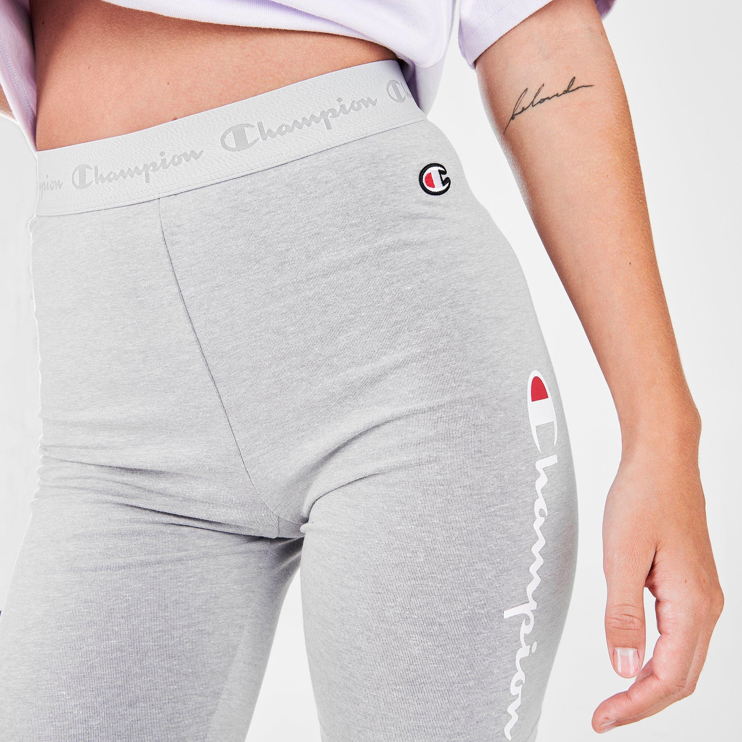 champion biker shorts grey