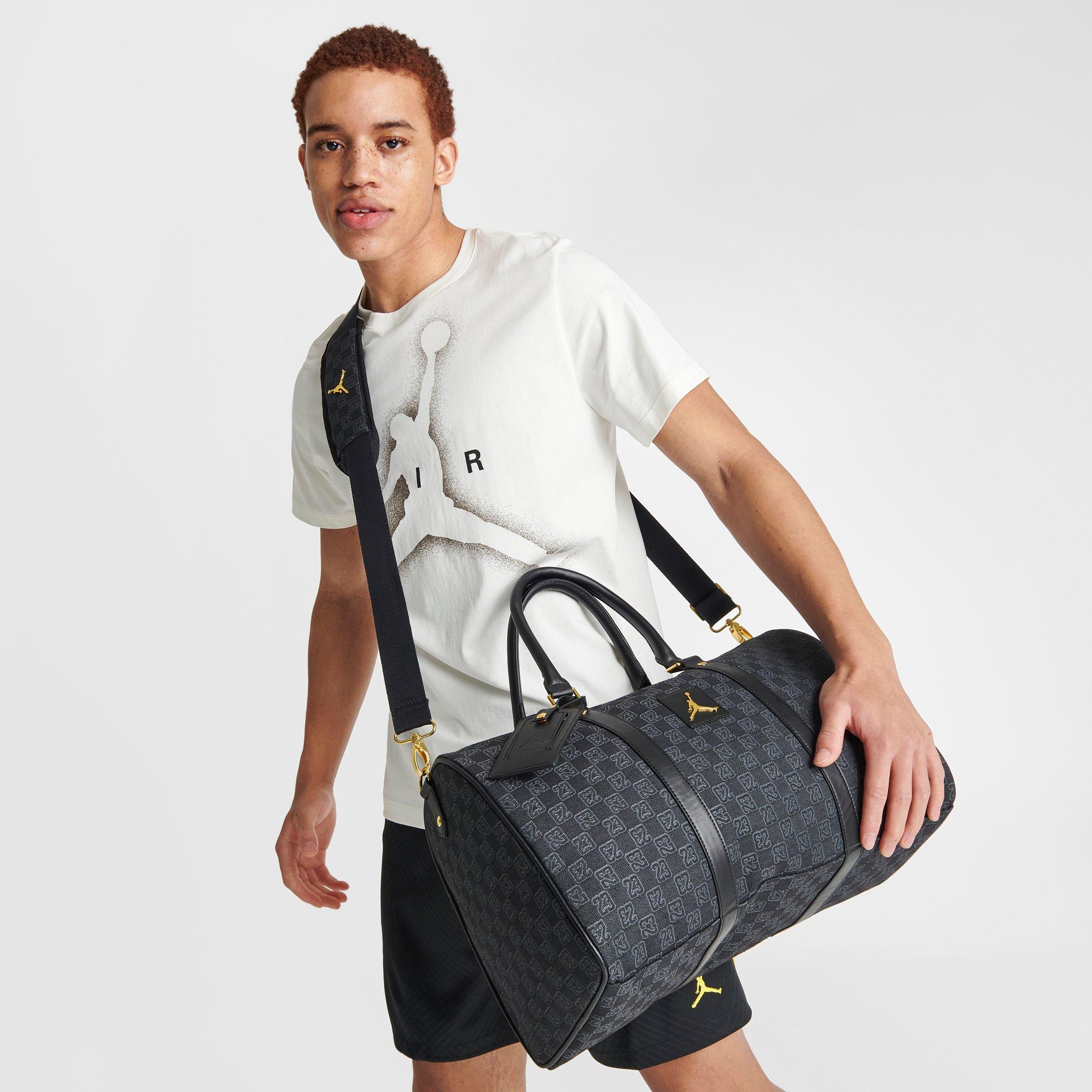 バッグJORDAN BRAND MONOGRAM DUFFLE BAG BLACK