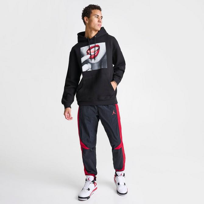 Men's Nike Club Fleece Brushed-Back Graphic Pullover Hoodie