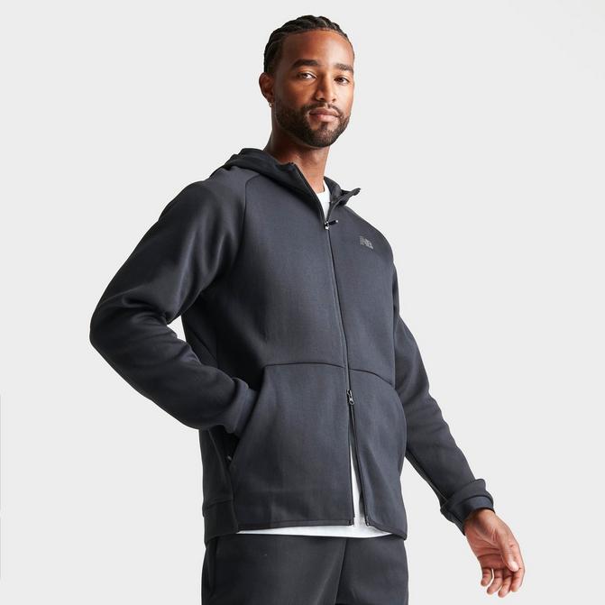 Grey Nike Tech Fleece Full Zip Hoodie - JD Sports Global