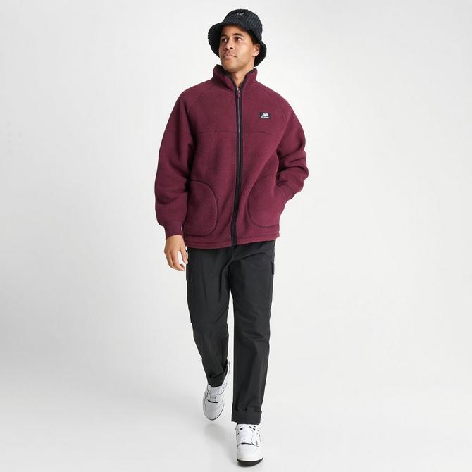 Nike heritage polar fleece zip 2024 through jacket