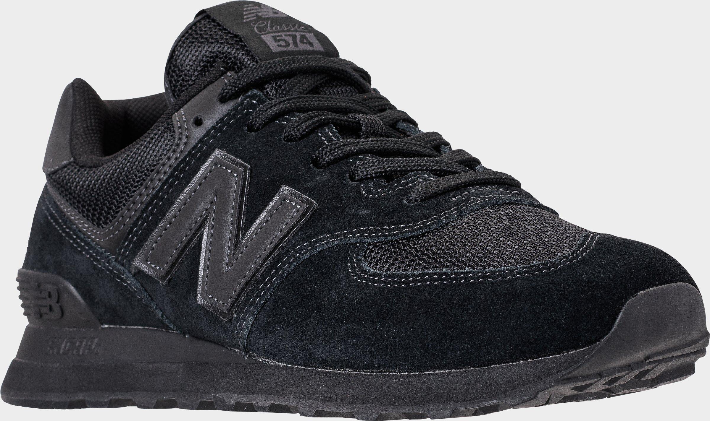 men's new balance 574 black