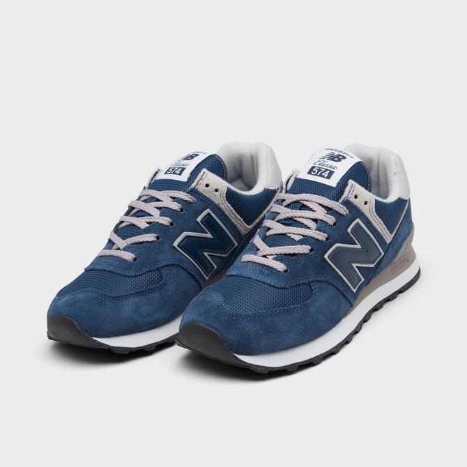 New Balance 574 classic blue Men's low-top suede Sneakers casual trainers  NEW