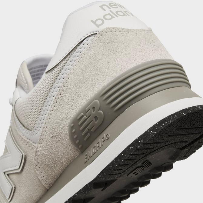 New balance 574s silver best sale