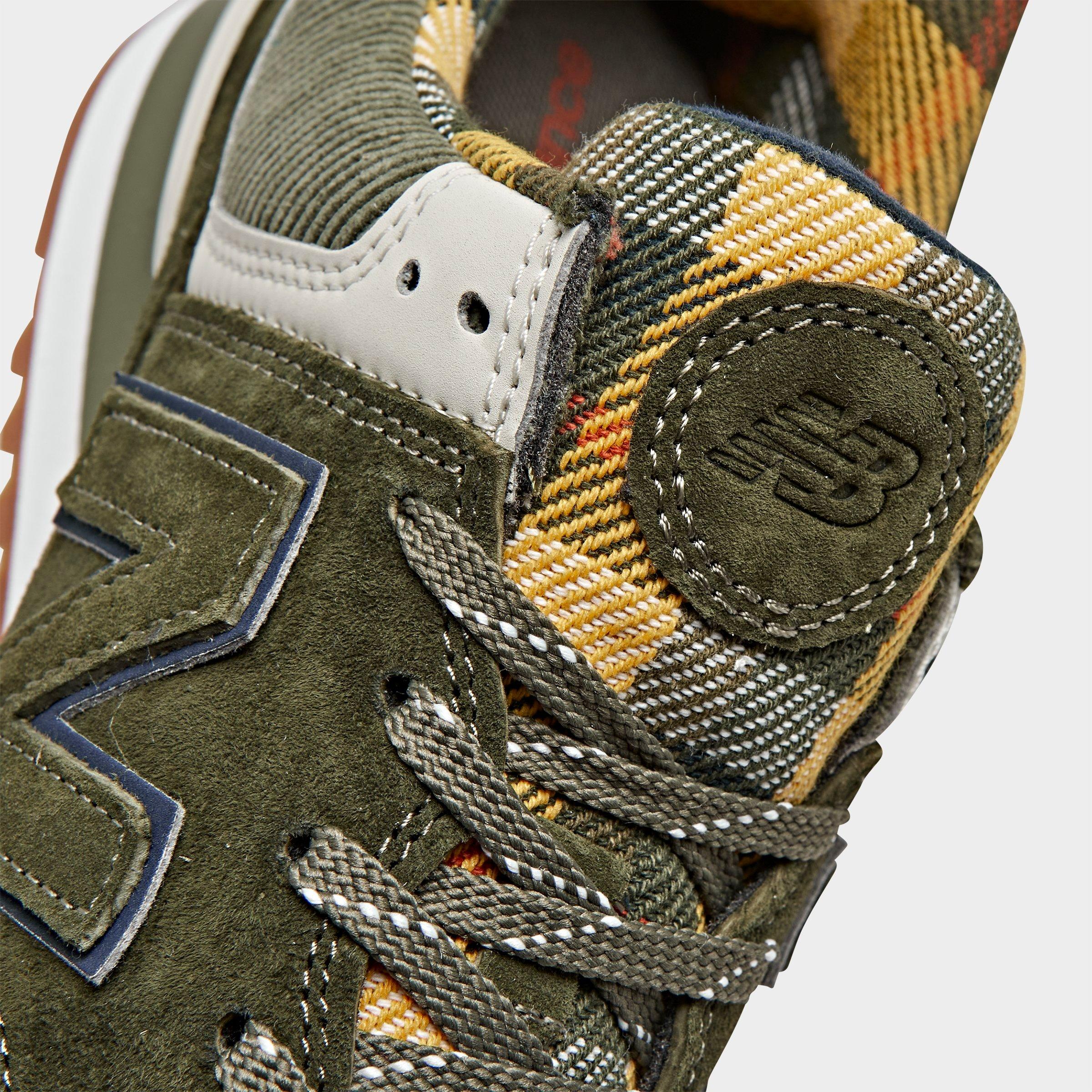 new balance ml 574 nfm green yellow