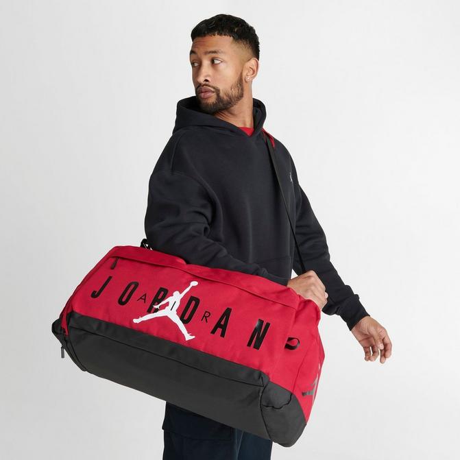 red sports bag