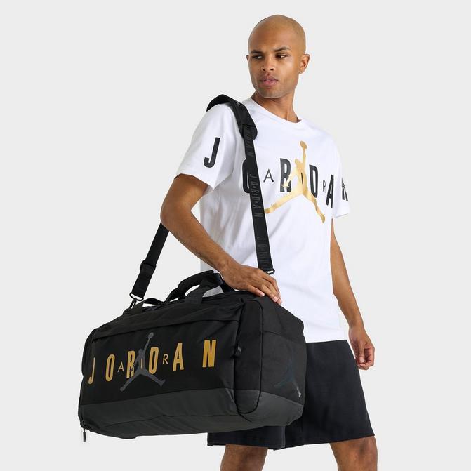 Jordan Air Velocity Duffel Bag 62.5L in Black Black 100 Polyester