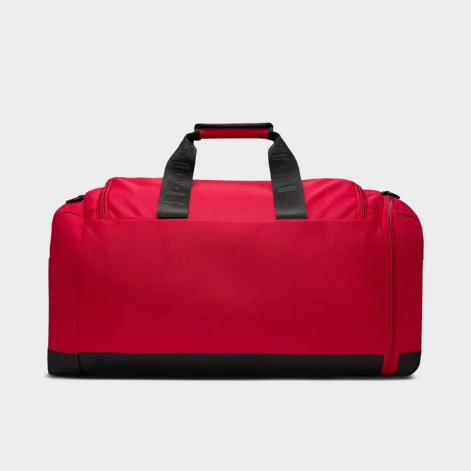 Red jordan duffle store bag