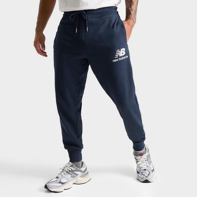 Men's New Balance Essentials Stacked Logo Sweatpants| JD Sports