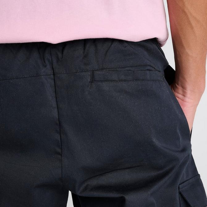 French Connection Plus utility tech cargo pants in black
