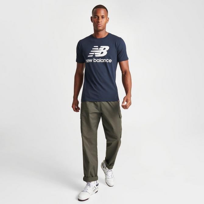 Men's New Balance Essentials Stacked Logo Sweatpants