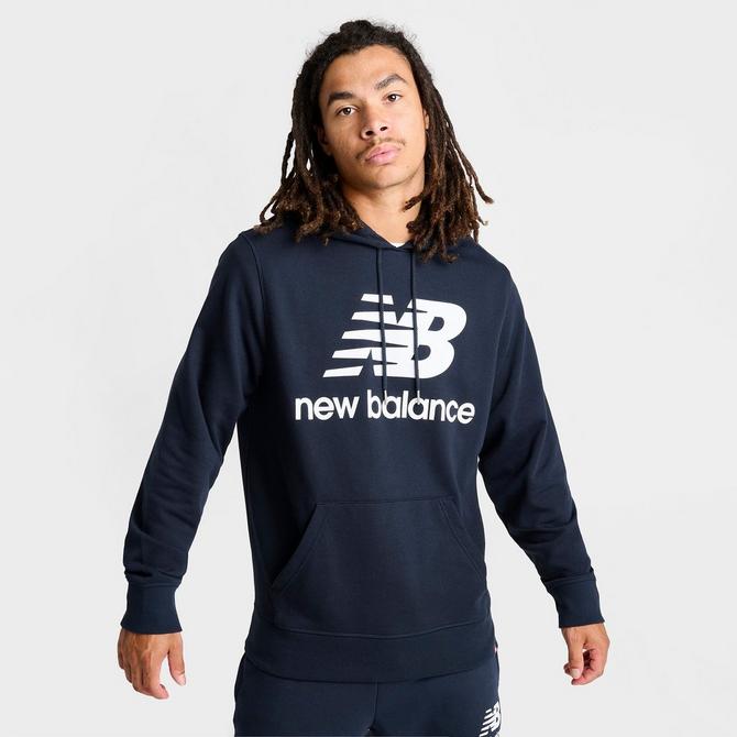 Blue new balance discount hoodie