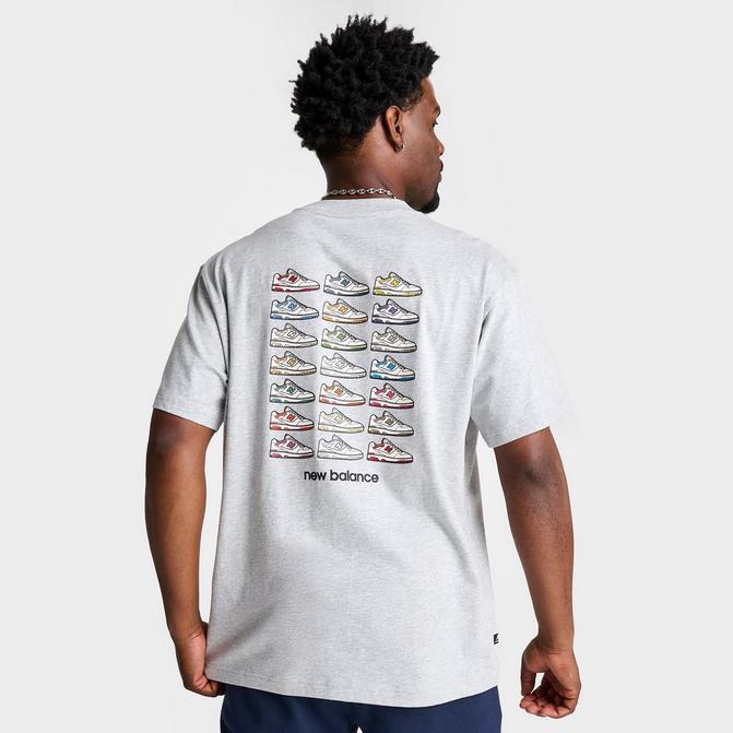 Men\'s New Balance Essentials 550 Multi T-Shirt | JD Sports