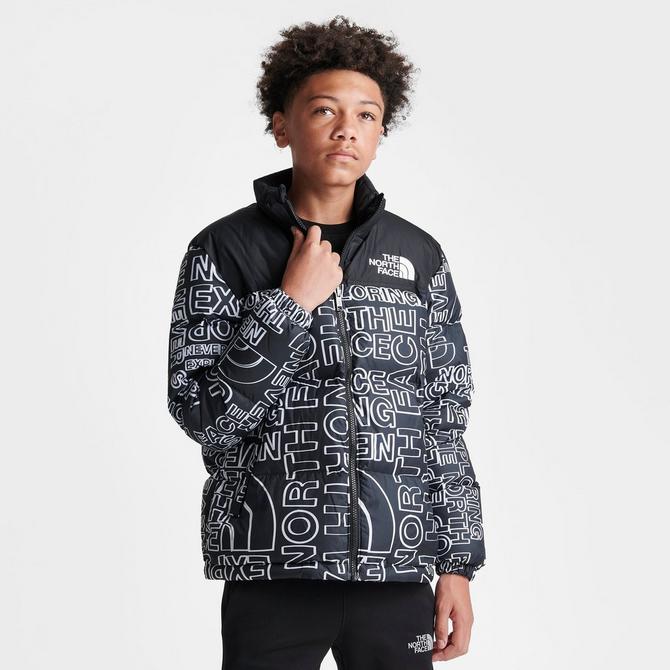 The North Face Printed 1996 Retro Nuptse Jacket - Kids