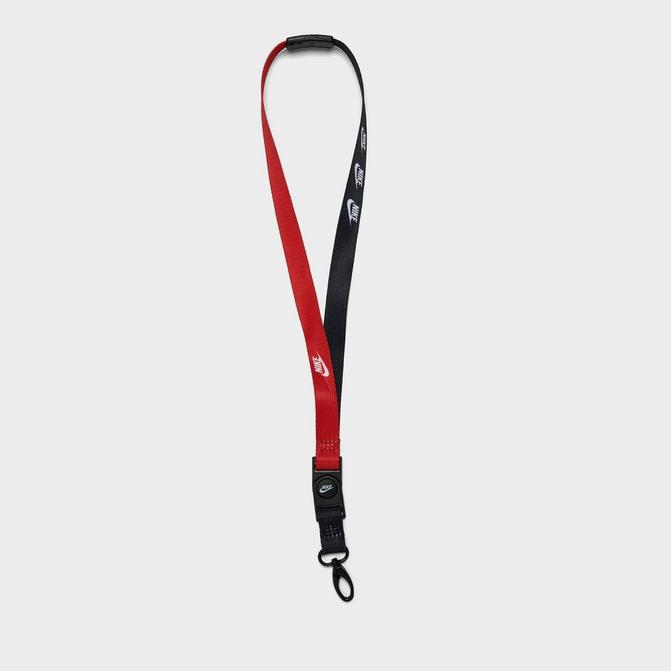 Black and clearance red nike lanyard