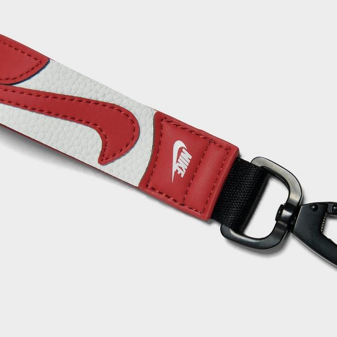 Red nike cheap key lanyard