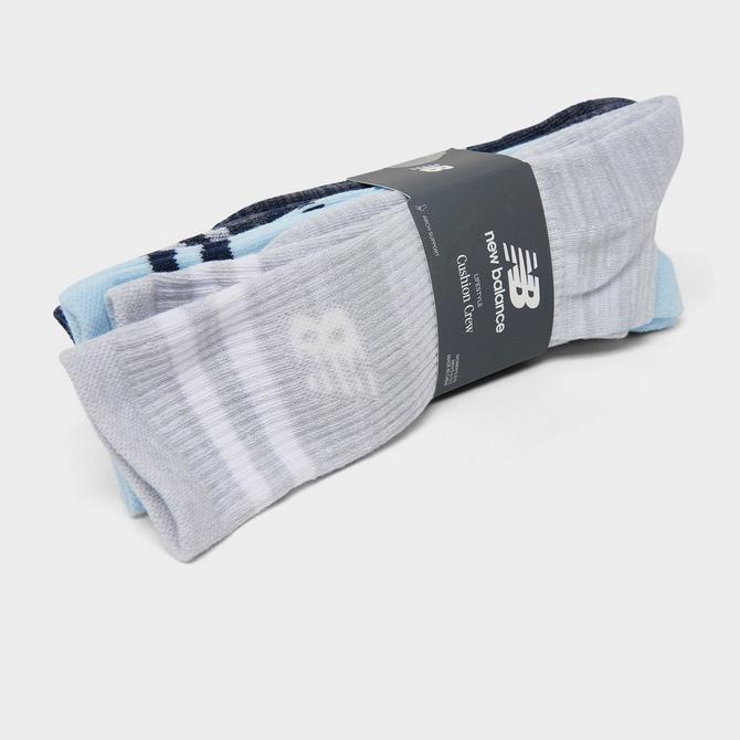 New Balance Varsity Stripe Crew Socks (3-Pack)