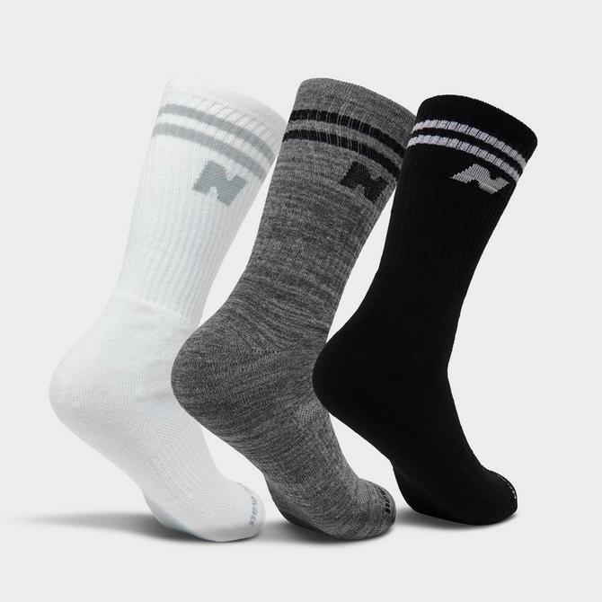 New Balance Varsity Stripe Crew Socks (3-Pack)