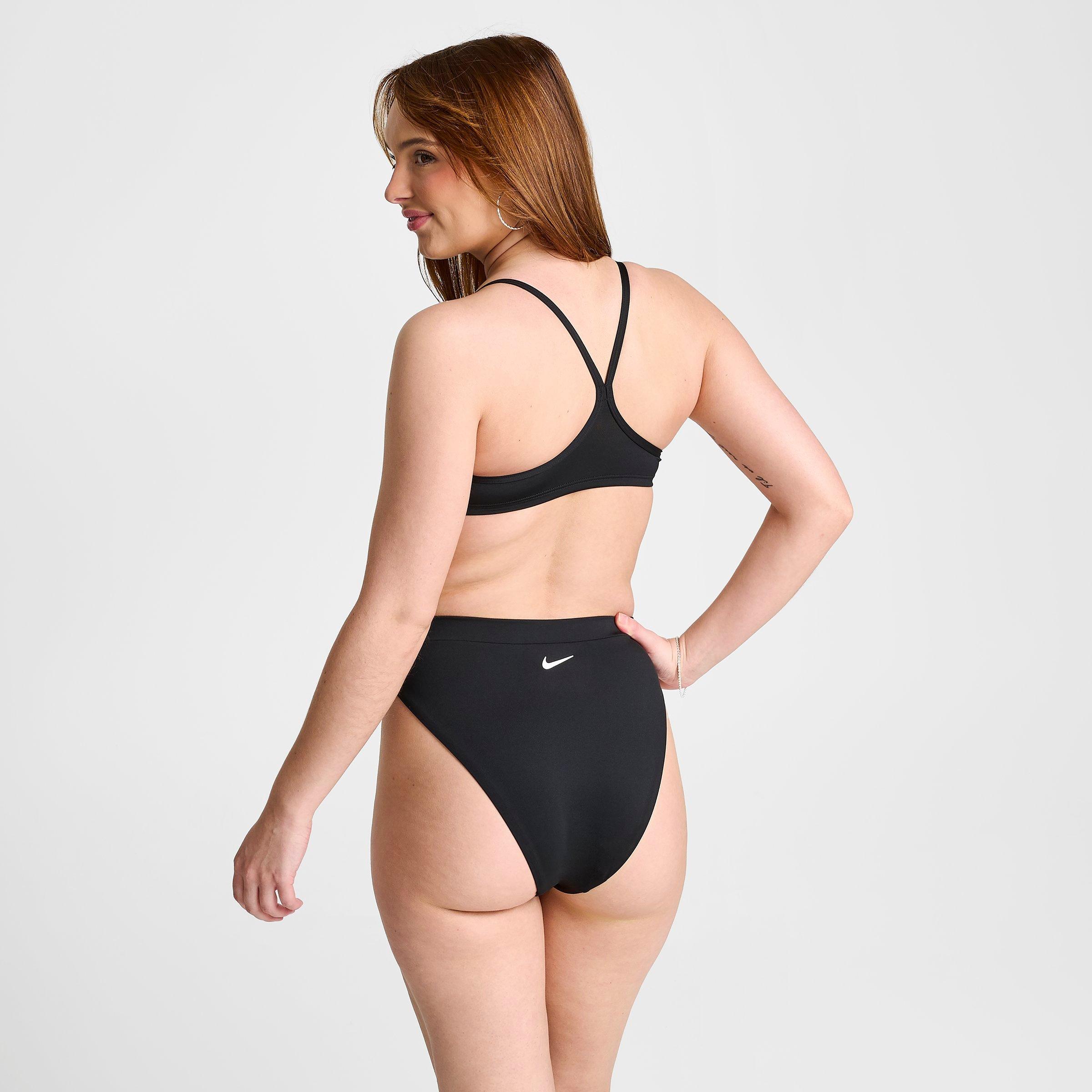 Women's Nike Essential High Waist Bikini Bottoms| JD