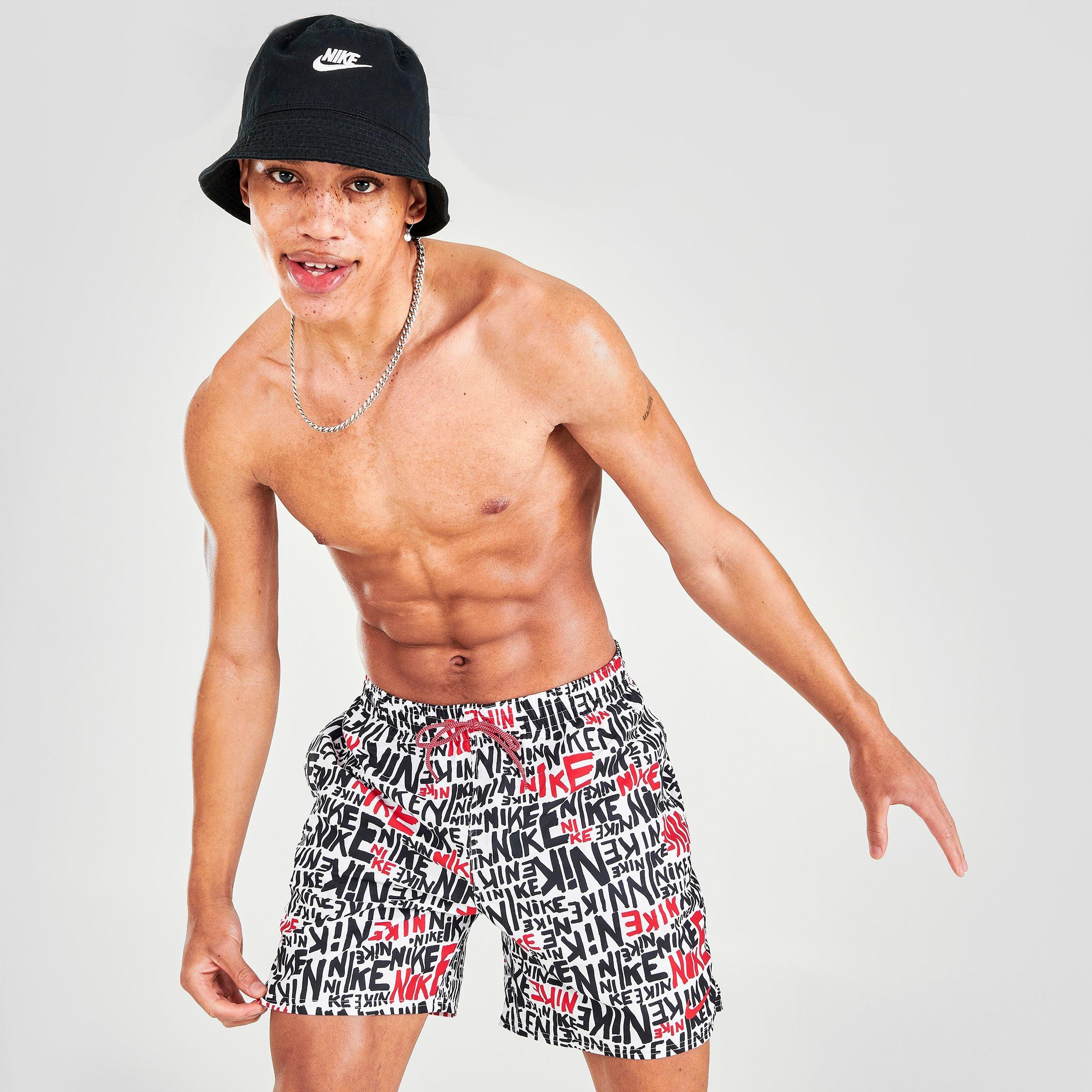 nike sportswear allover print shorts
