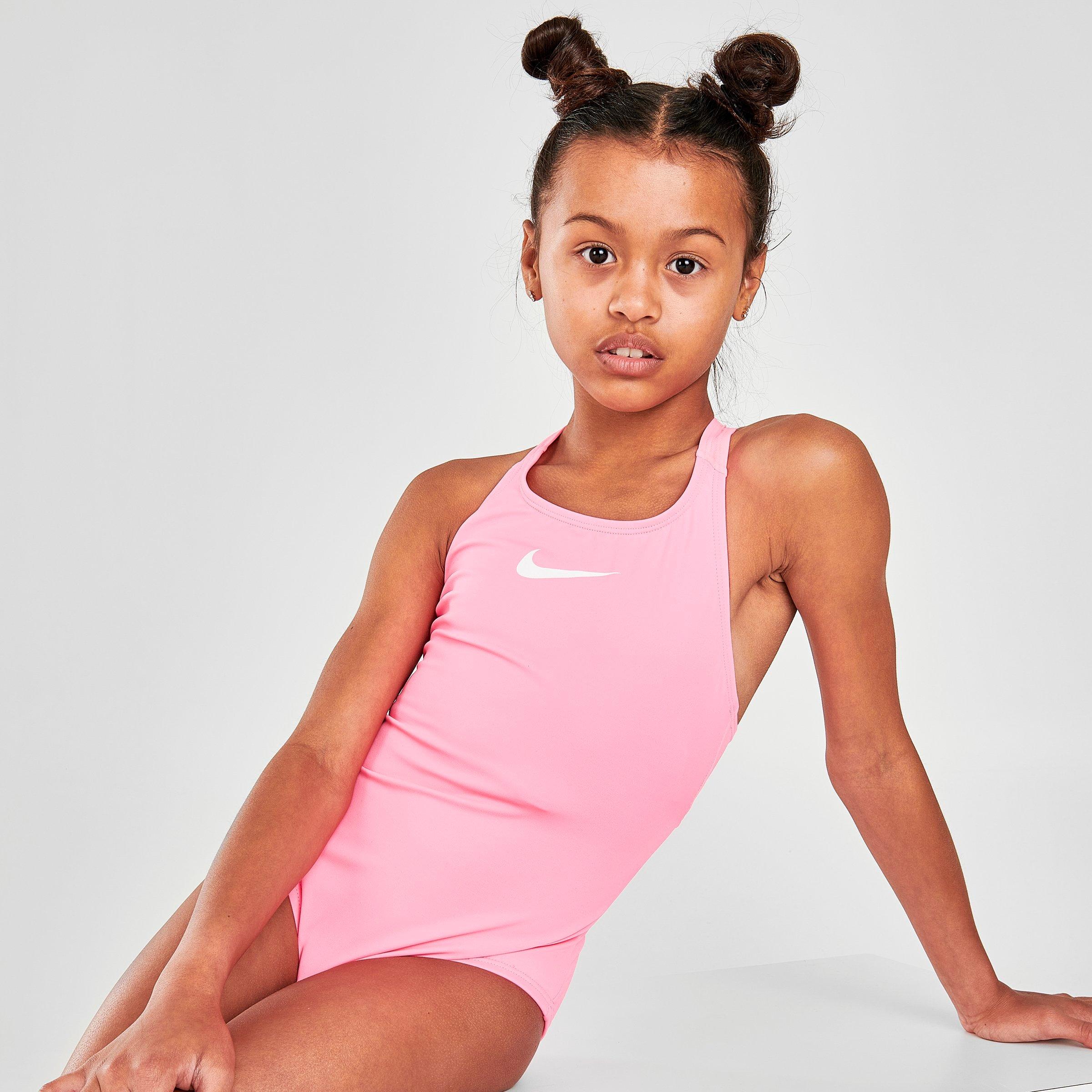 Girls Nike Essential Racerback One Piece Swimsuit Jd Sports