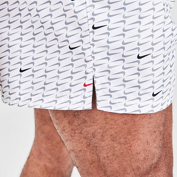 عاطفي الطائرات ملحن  Men's Nike Swoosh All-Over Print 5-Inch Swim Shorts | JD Sports