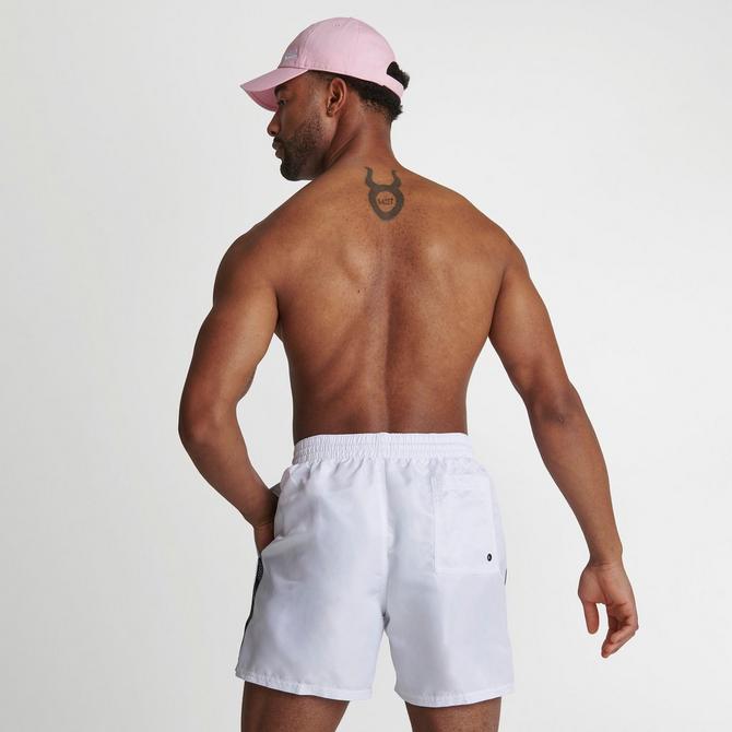 White nike swim clearance shorts