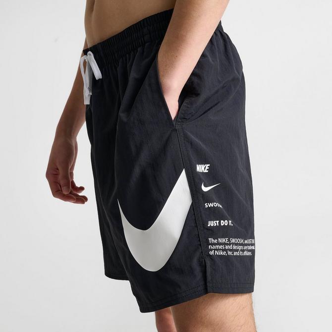 Nike large swoosh shorts best sale