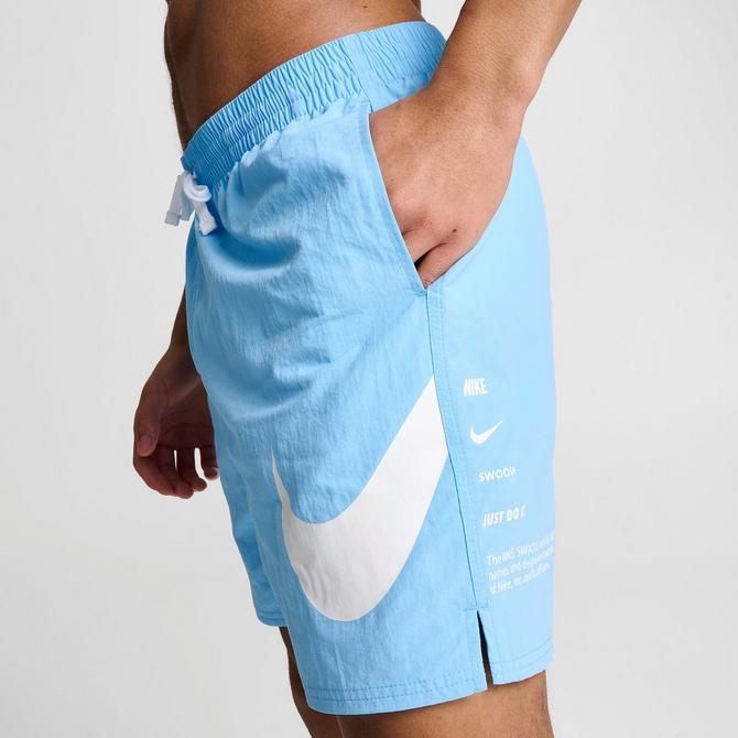 Nike shorts with big swoosh hotsell