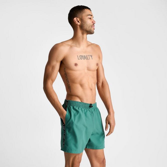 Men s Nike Swim Tape Logo 5 Volley Shorts JD Sports
