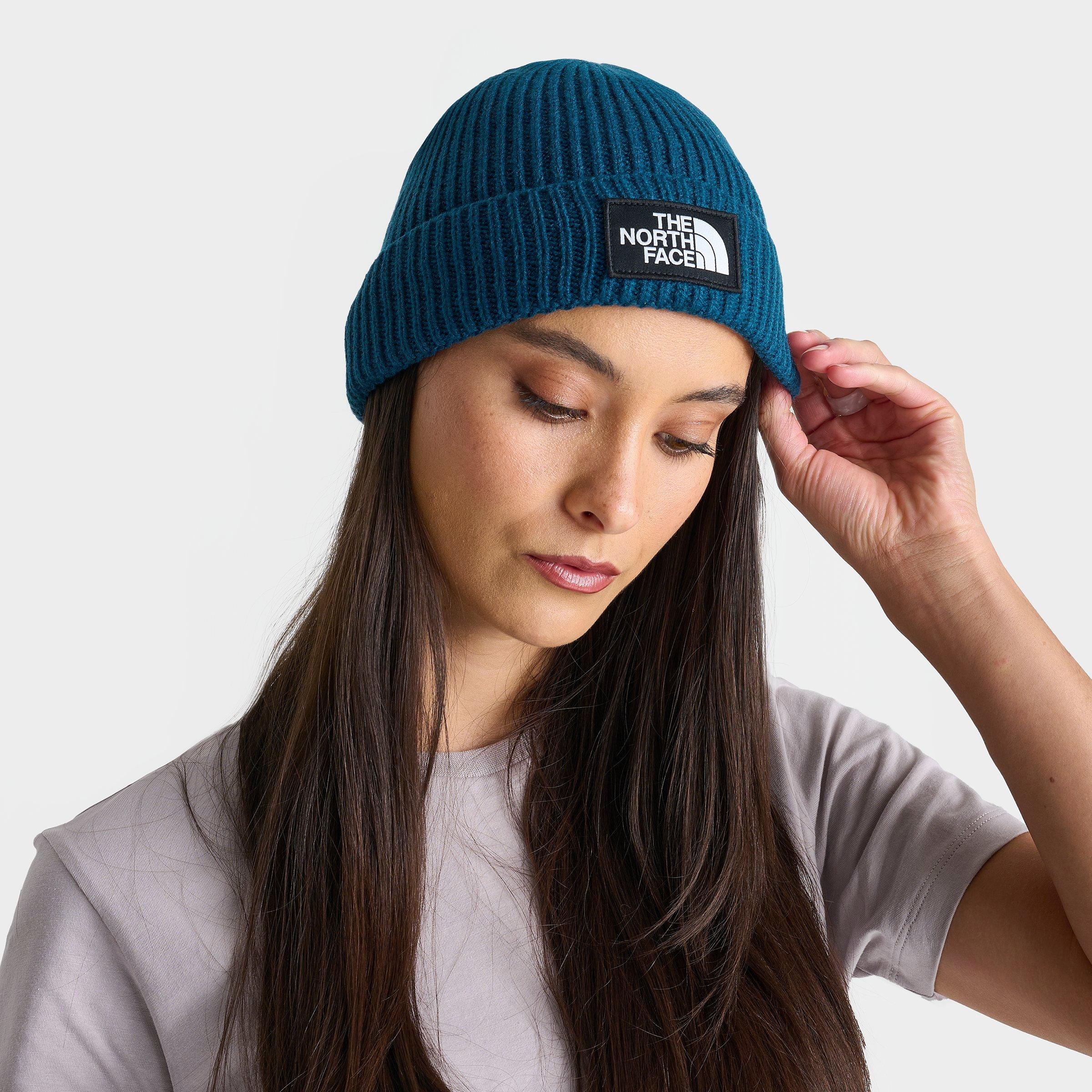 The North Face TNF Logo Box Cuffed Beanie Hat JD Sports