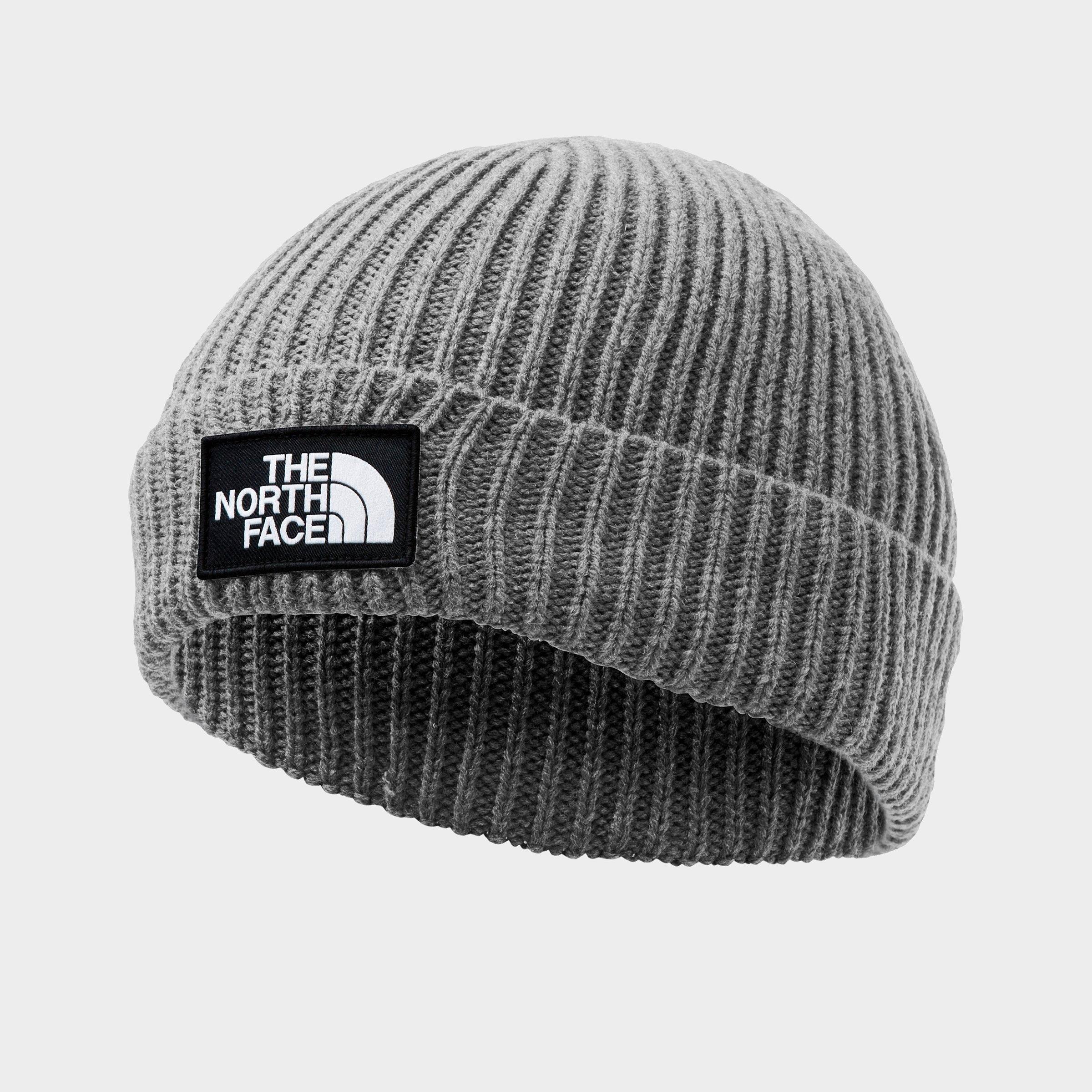 tnf logo box beanie