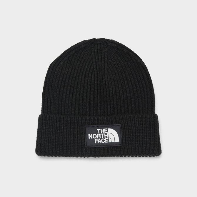 The North Face TNF Logo Box Cuffed Beanie Hat JD Sports