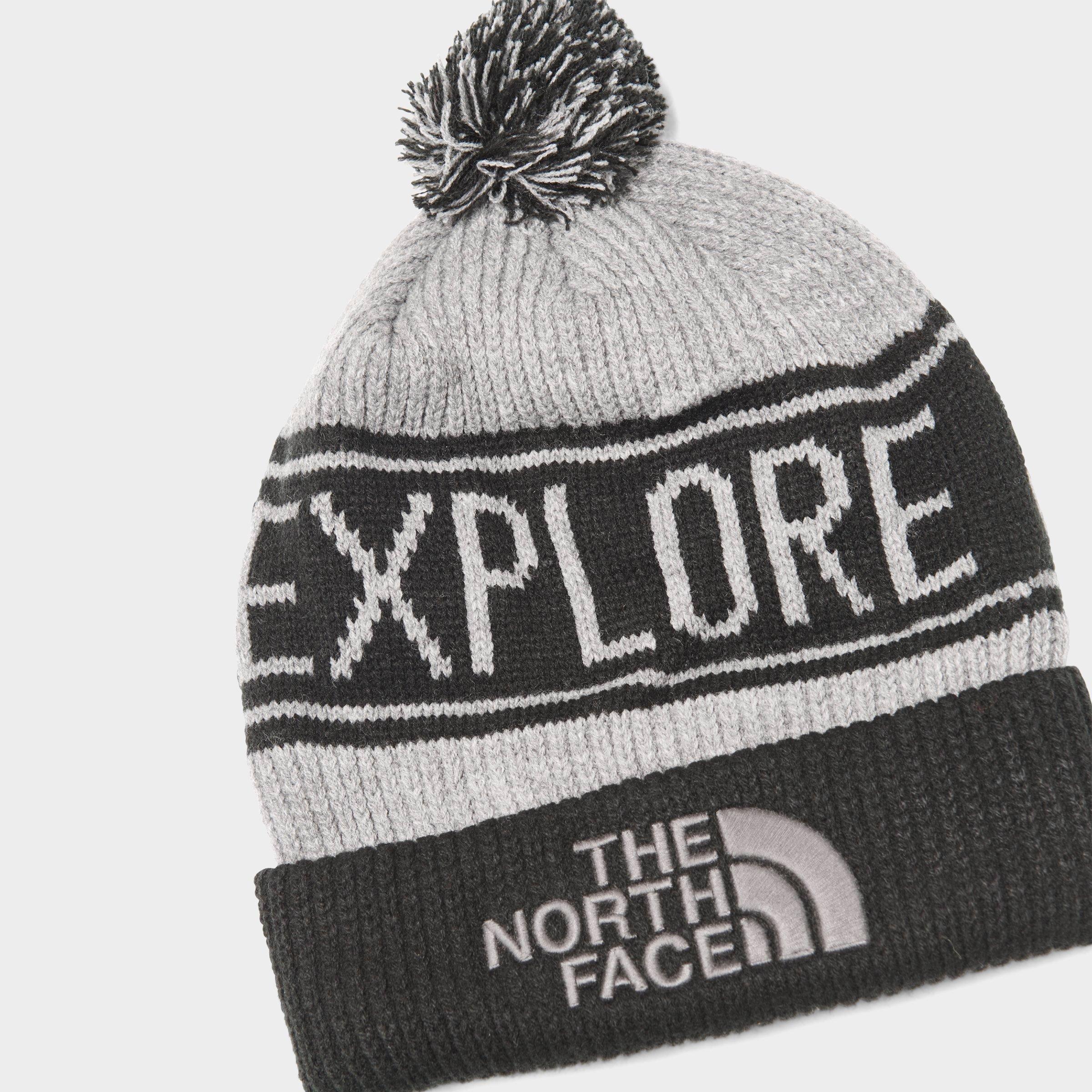 north face beanie with pom