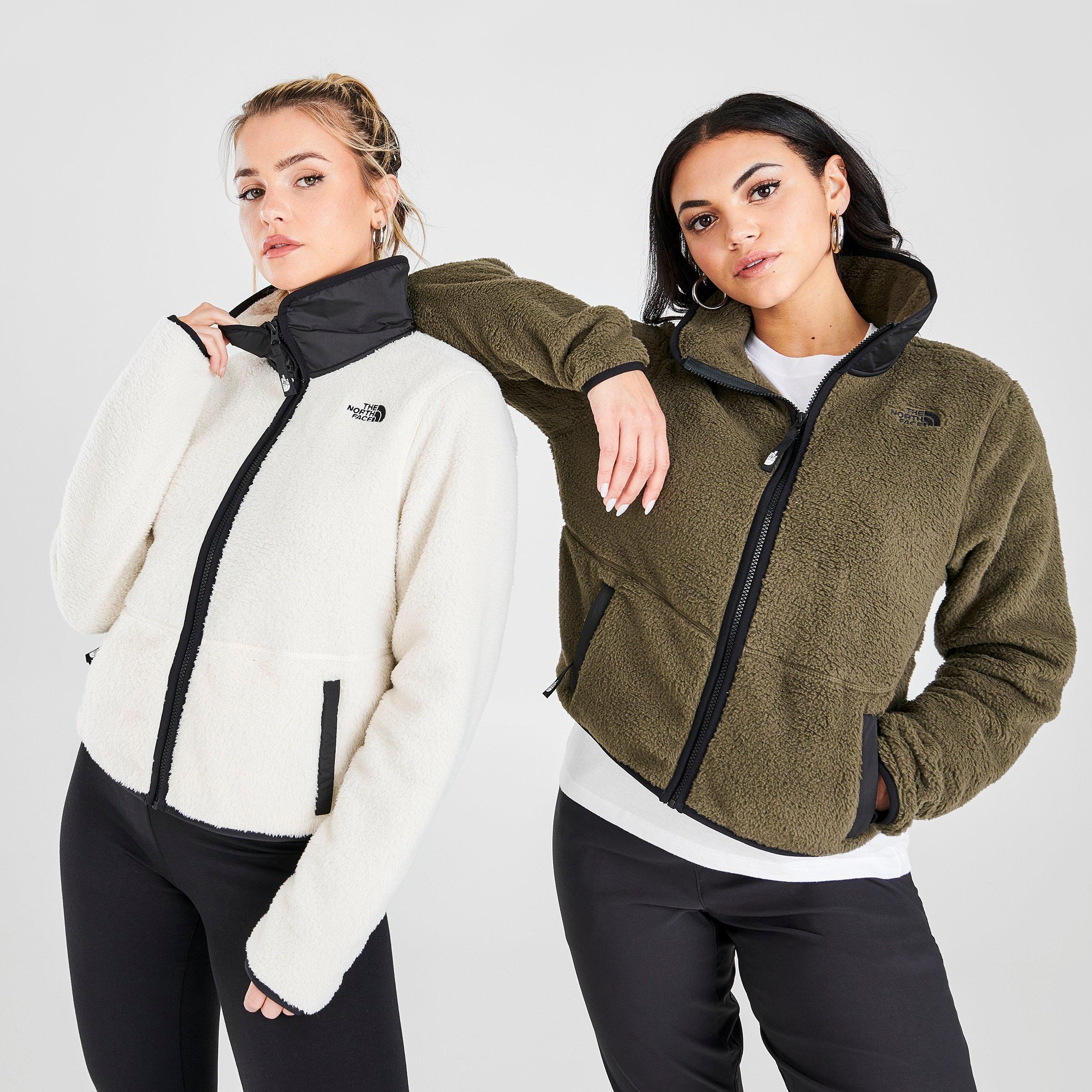 north face dunraven sherpa crop