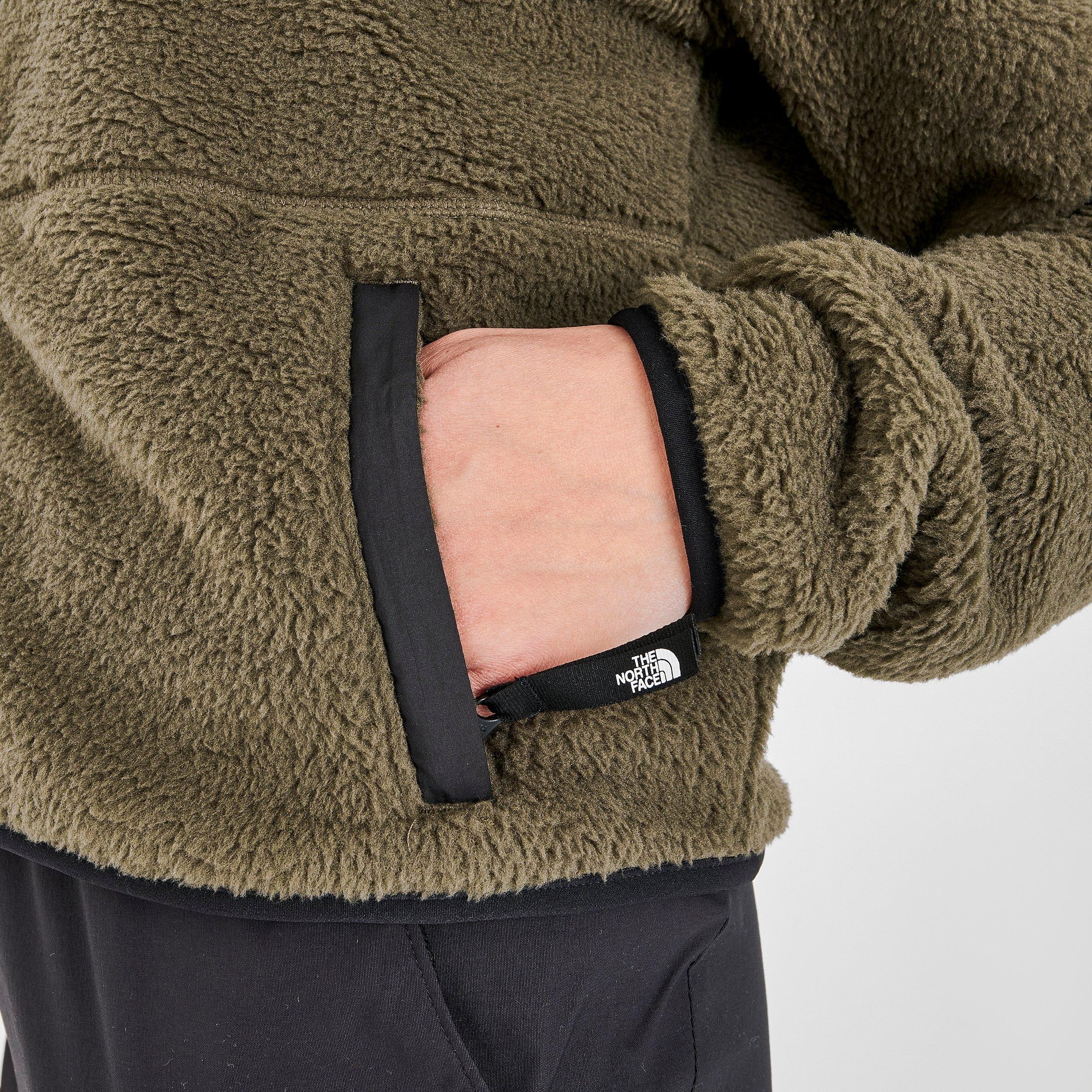 north face dunraven sherpa crop